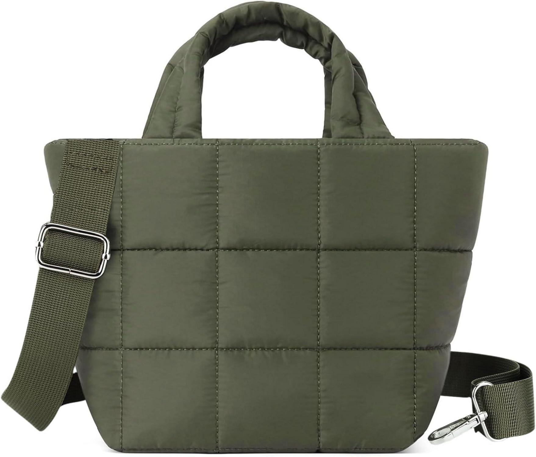 TIAASTAP Mini Puffer Crossbody Bag Leichte Gesteppte Handtasche