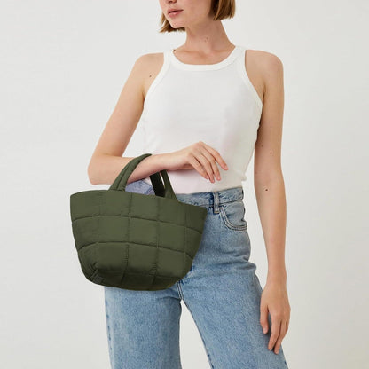 TIAASTAP Mini Puffer Crossbody Bag mit Abnehmbarem
