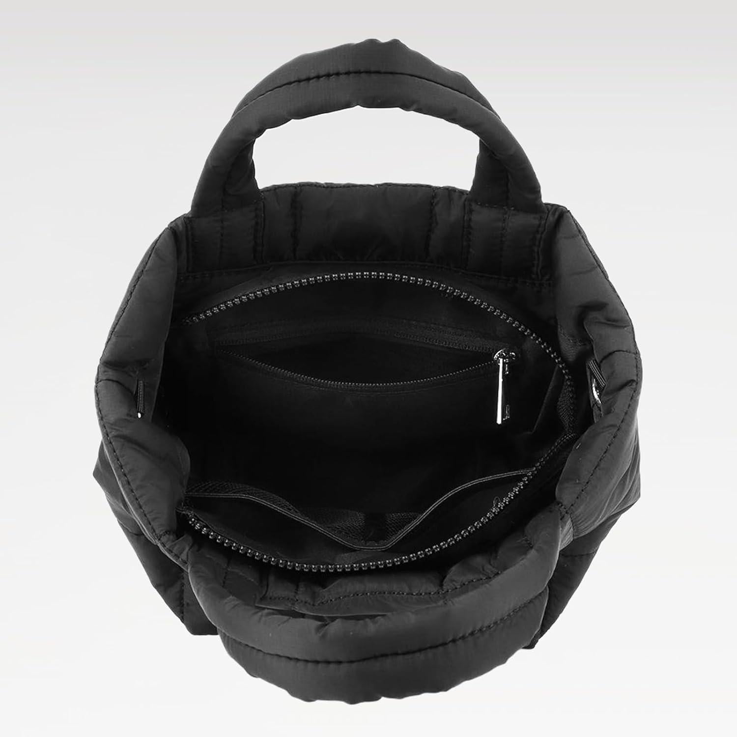 Mini Puffer Umhängetasche gesteppt Crossbody Bag Leicht Tasche