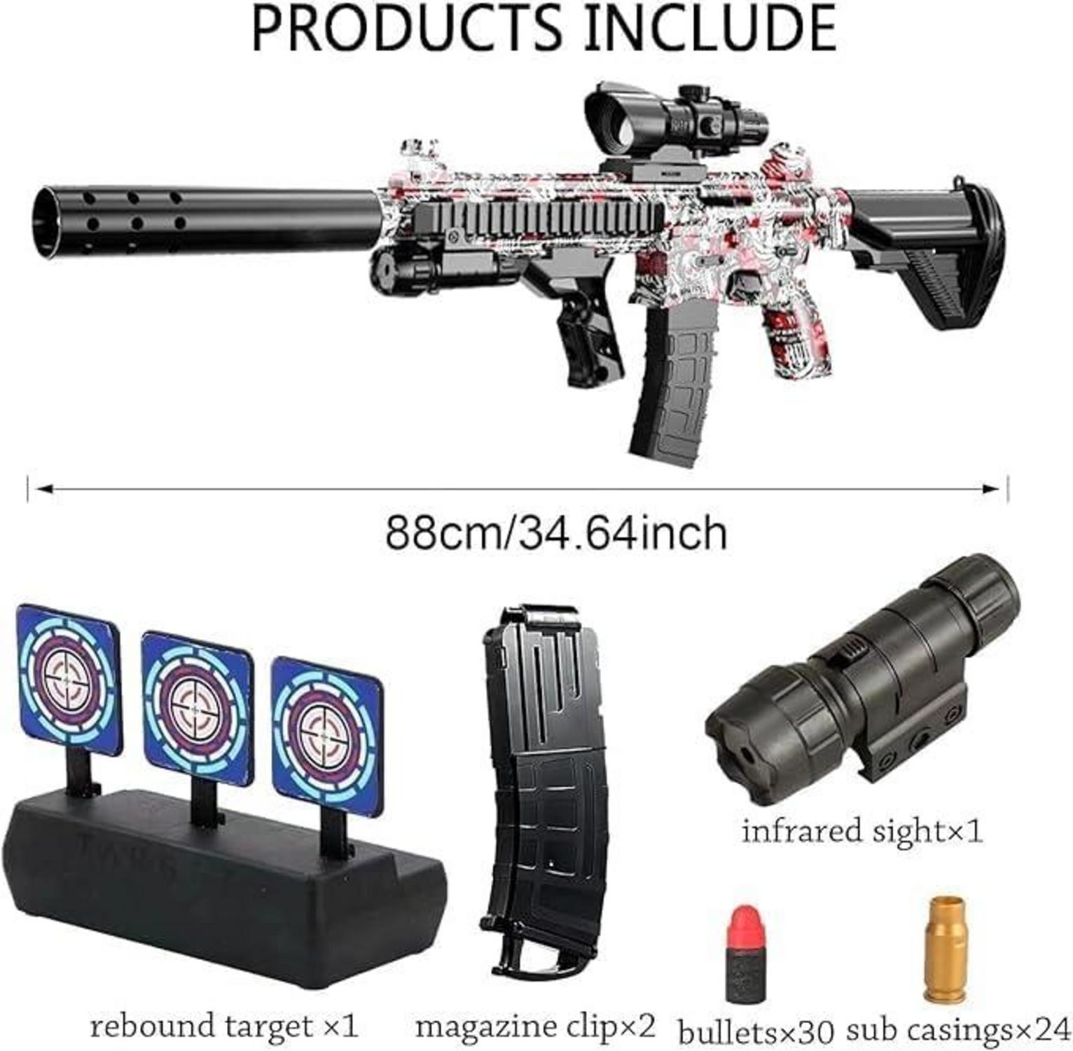 Spielzeug Soft Bullet Pistole Kinder, Schaumstoff Gun