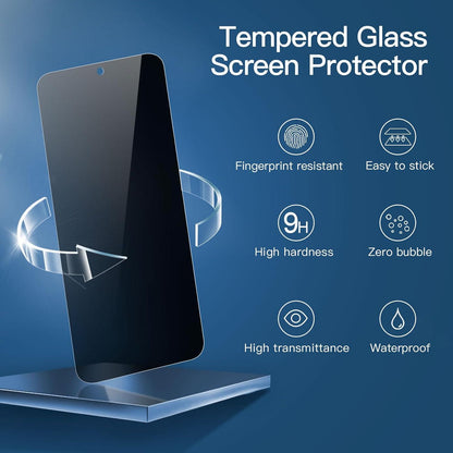 Sichtschutz Panzer Schutz Glas für Samsung Galaxy A53 5G, 3 Stück, 9H Härte