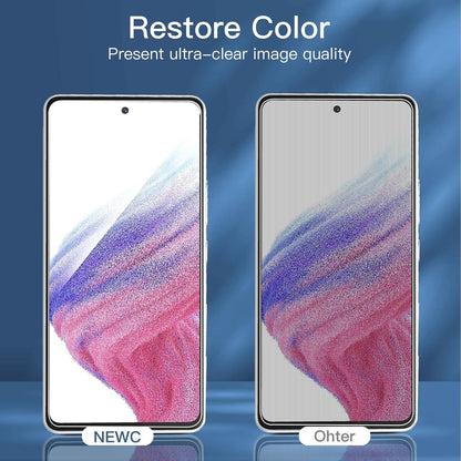 Sichtschutz Panzer Schutz Glas für Samsung Galaxy A53 5G, 3 Stück, 9H Härte