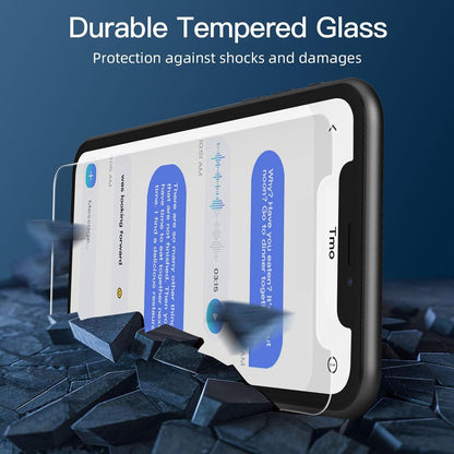 Sichtschutz Panzer Schutz Glas für iPhone 11 XR 6,1 Zoll, 3 Stück