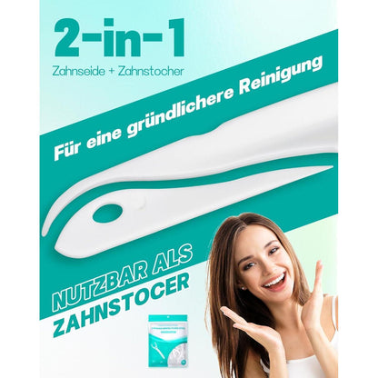 150 Stk. Zahnseide Sticks Y-Form für Backenzähne Dental