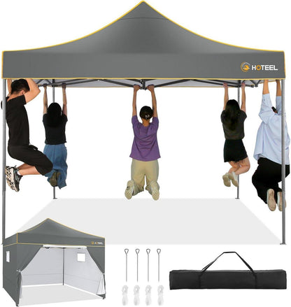 Faltpavillon Wasserdicht Stabil Gartenpavillon Pop Up Pavillon 3x3m