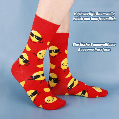 Jeasona Weihnachtskalender Kinder Socken 35-38