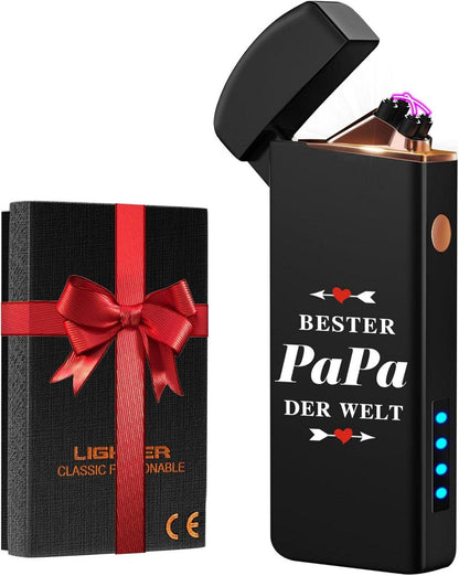 Elektrisches Lichtbogen Feuerzeug USB Aufladbar für Papa