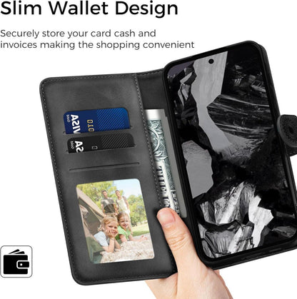 Google Pixel 8A Lederhülle Wallet