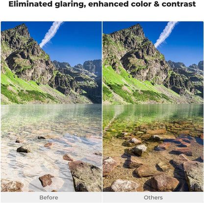 Zirkularer Polfilter 52mm Polarisationsfilter CPL Filter mit