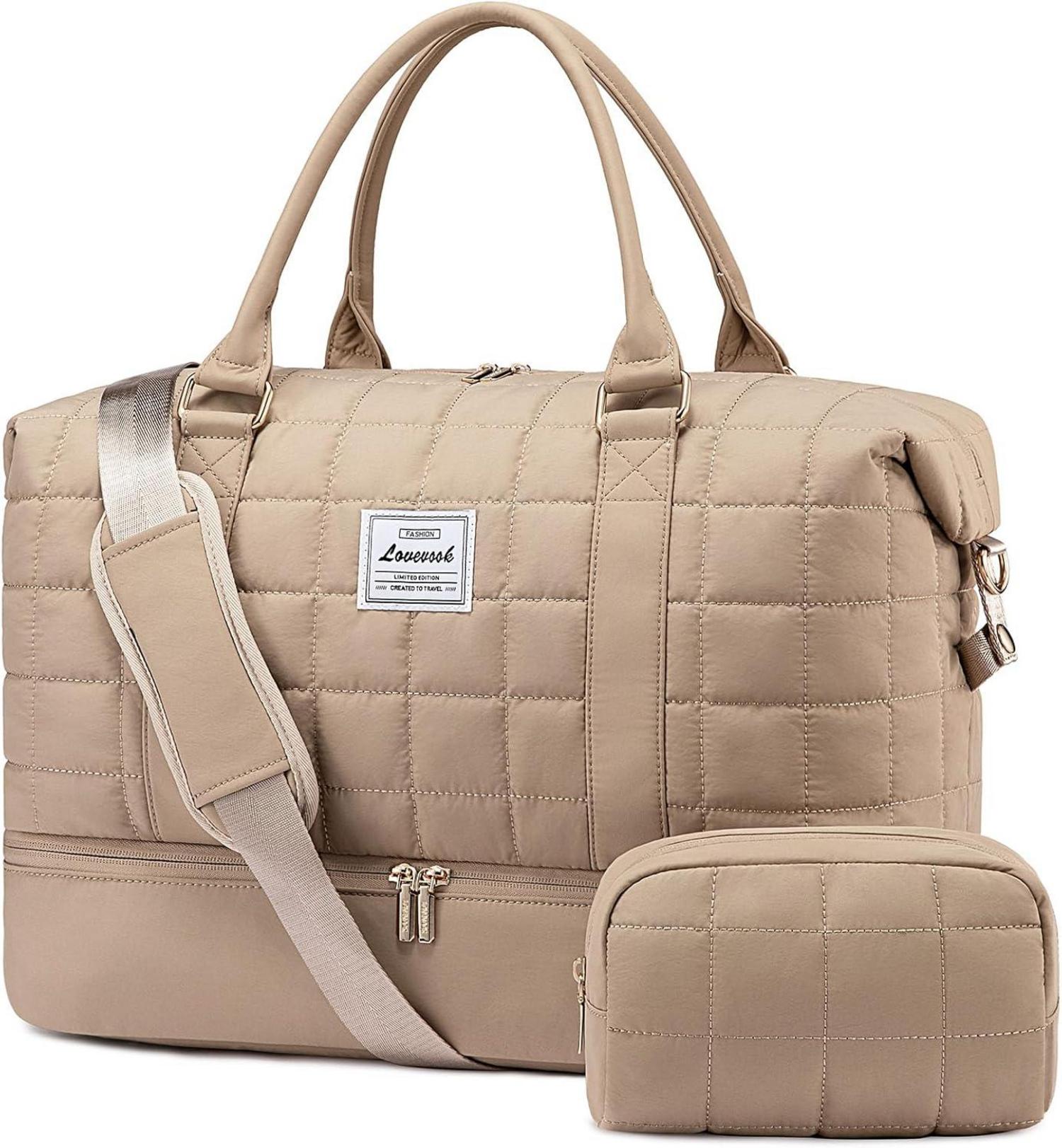 Große Leichte Damen Reisetasche mit Schuhfach & Nassfach