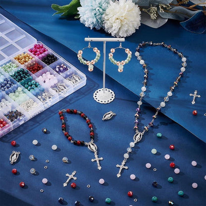 Rosenkranz Bausatz – 1120 Teile für Schmuck & Basteln