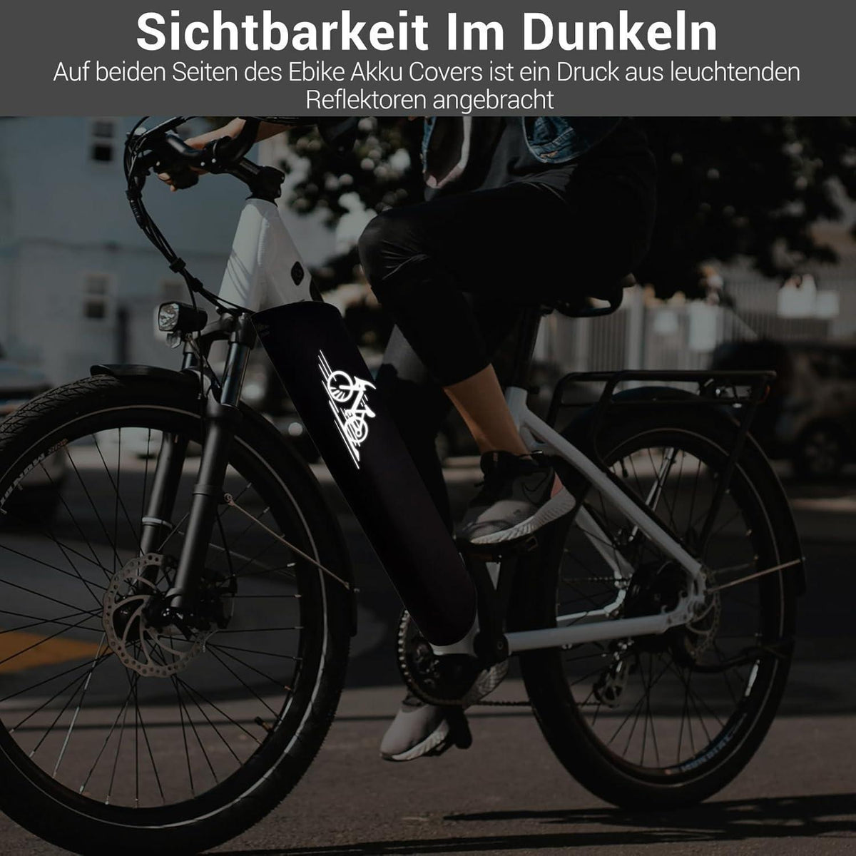 E-Bike Akku Schutzhülle – Thermoschutz für 28-45 cm Rahmen