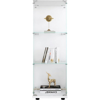 Glasvitrine Standvitrine Schwarz | Modern & Abschließbar