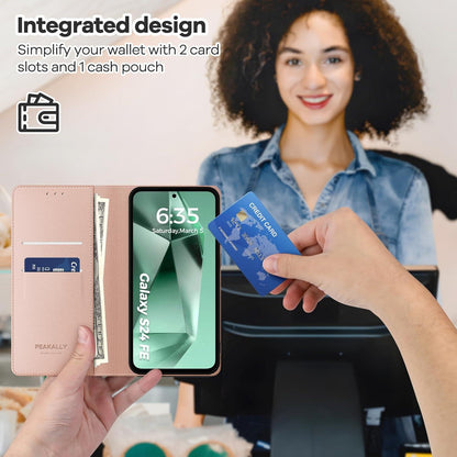 Samsung Galaxy S24 FE 5G Hülle mit Panzer Schutzglas