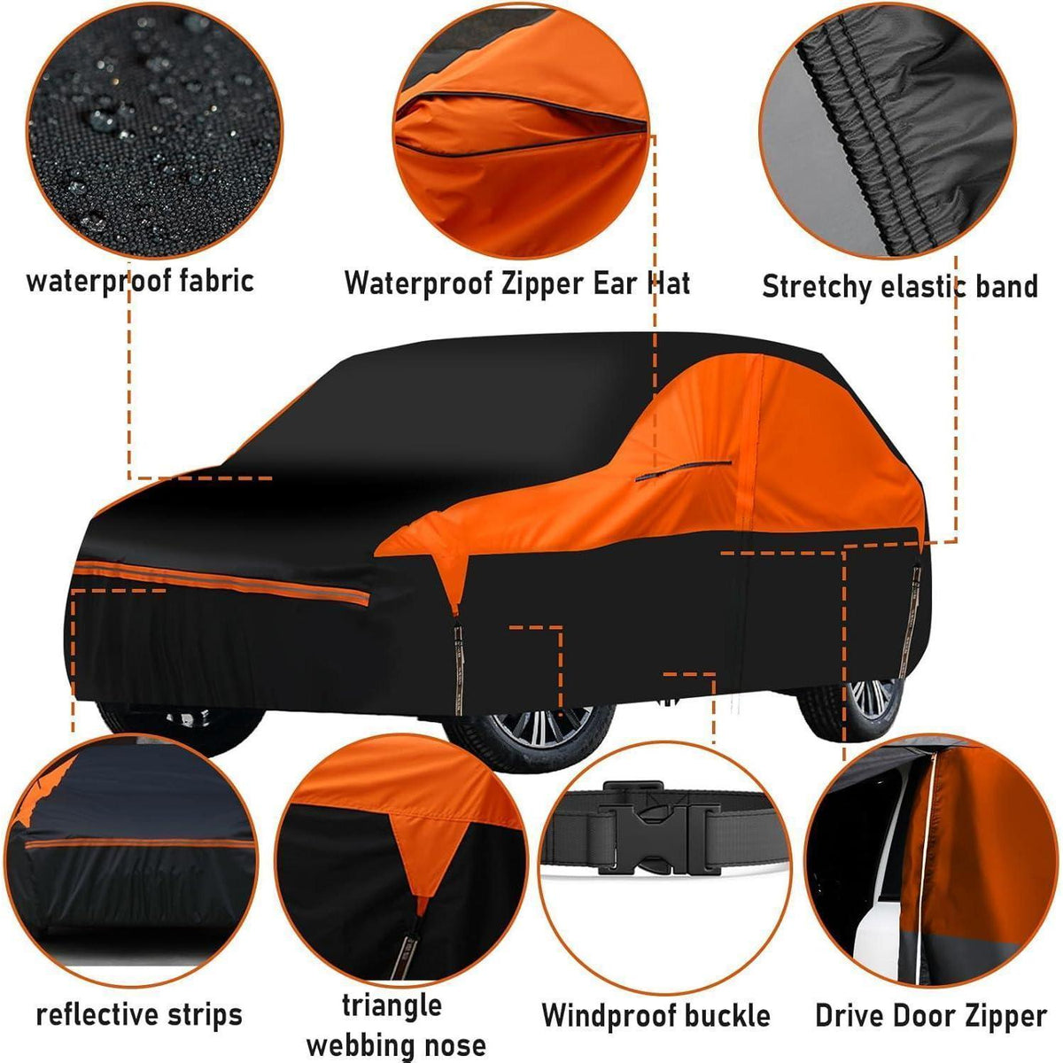 Vollgarage für VW Tiguan LWB 2007-2024 – Allwetter Schutzhülle