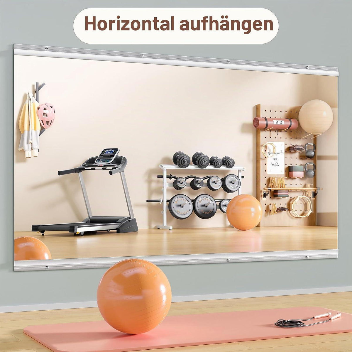 Ganzkörperspiegel 160x70cm – Fitness, Tanz & Wandspiegel