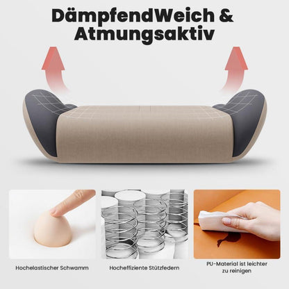 Ergonomischer Gaming-Stuhl mit Fußstütze