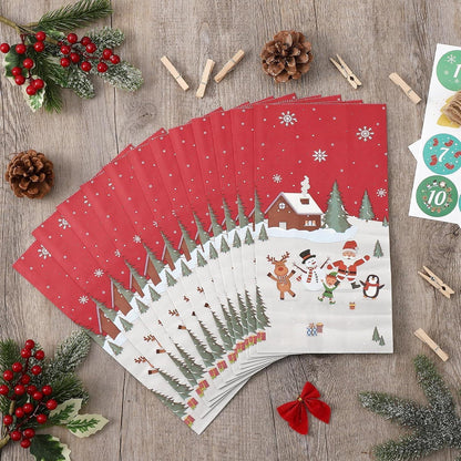 Adventskalender 2026 zum Befüllen für Kinder und Erwachsene