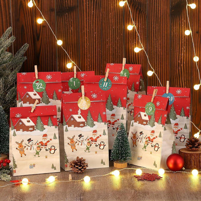 Adventskalender 2026 zum Befüllen für Kinder und Erwachsene
