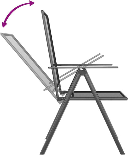 Garten Essgruppe 4 Personen Stühle Gartentisch Balkon Tisch