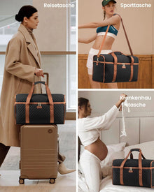 Leichte Damen Reisetasche Weekender, Wasserdicht, Groß mit