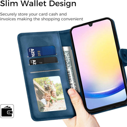 Samsung Galaxy A25 Lederhülle Flip Wallet Case
