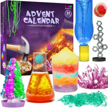 Experimente Weihnachtskalender 2024 für Kinder Experimentierkästen