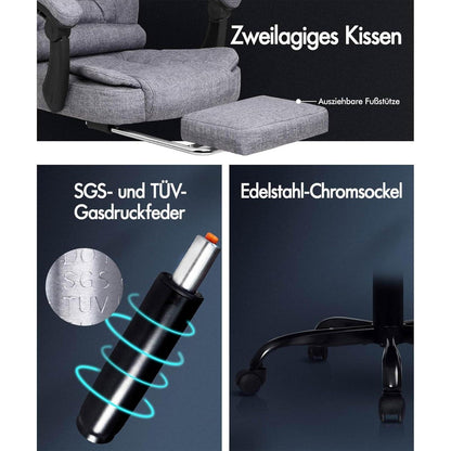 ALFORDSON Ergonomischer Bürostuhl mit