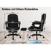 Ergonomischer Bürostuhl mit Massagefunktion und