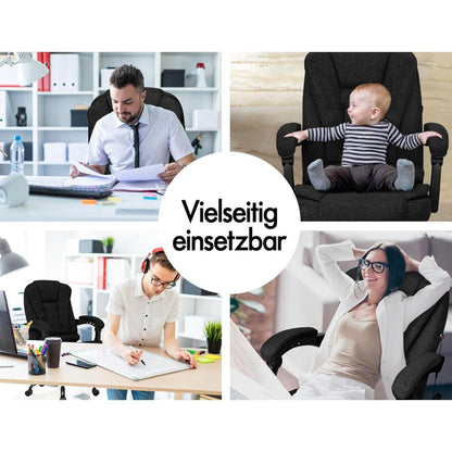 Ergonomischer Bürostuhl mit Massagefunktion und