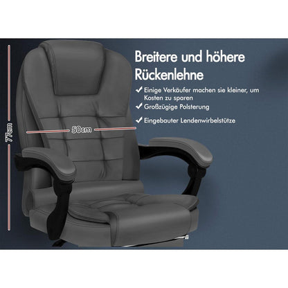Ergonomischer Bürostuhl mit Massage und