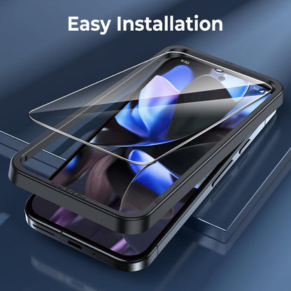 Panzer Schutz Glas für Google Pixel 9 Pro, 2 schutzfolie, 2 Kameraschutz, [9H], kratzfest, HD-Vollabdeckung