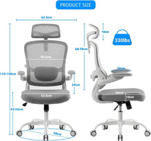 Ergonomischer Bürostuhl mit verstellbarer