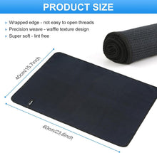 Mikrofaser Küchentuch Set 40x60cm Schwarz 3er Pack