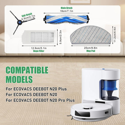 Ersatzteil-Set für ECOVACS DEEBOT N20 Plus/N20/Pro