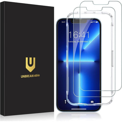 Panzer Schutzglas iPhone 13/14 Pro [2 Stück], 9H