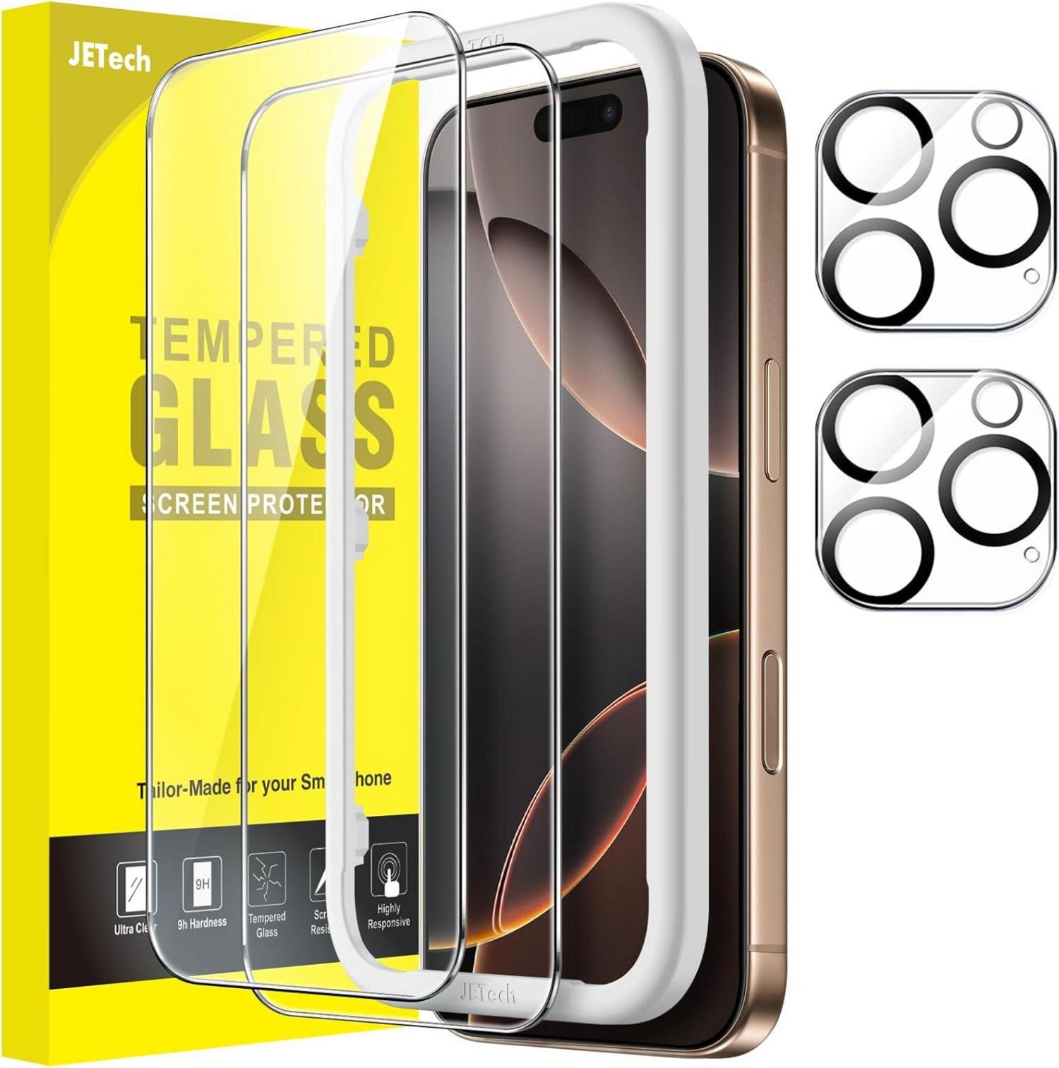 Schutzfolie iPhone 16 Pro Max 6,9 Zoll Kameraschutz 2er Pack