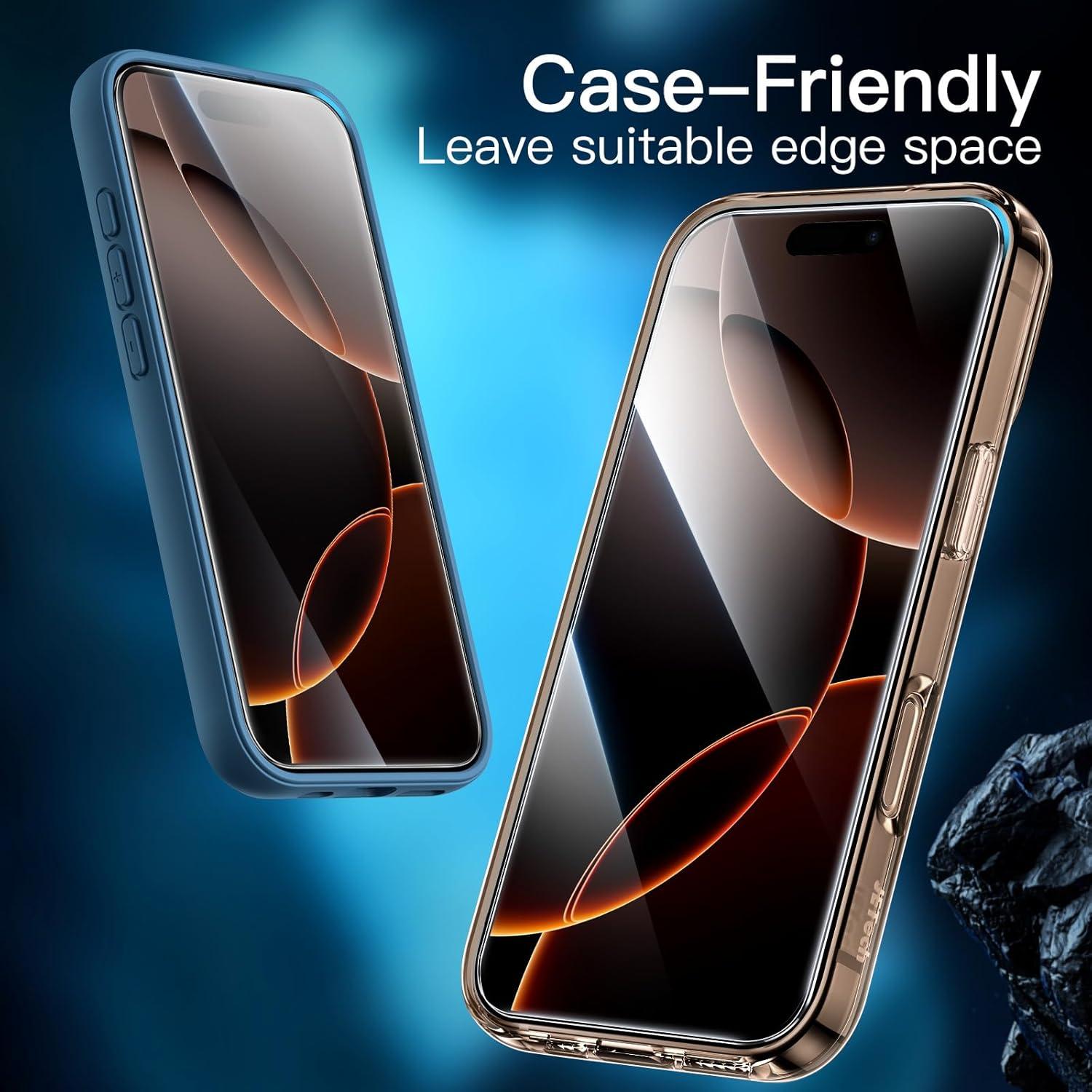 Schutzfolie iPhone 16 Pro Max 6,9 Zoll Kameraschutz Glas 2er Pack