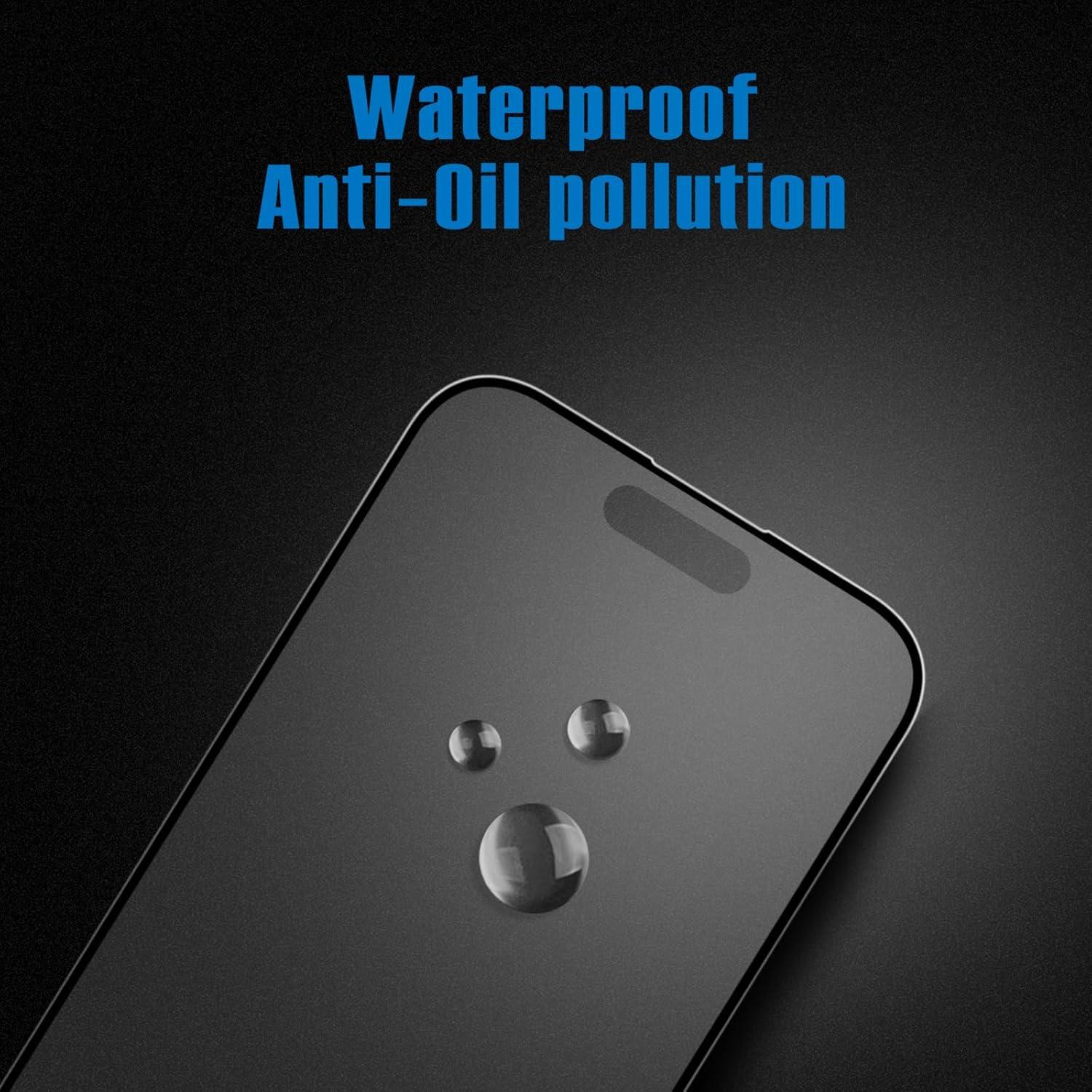 iPhone 16 Plus/ 15 Plus Matt Schutzfolie 9H 2.5D Blendschutz 6,7 Zoll