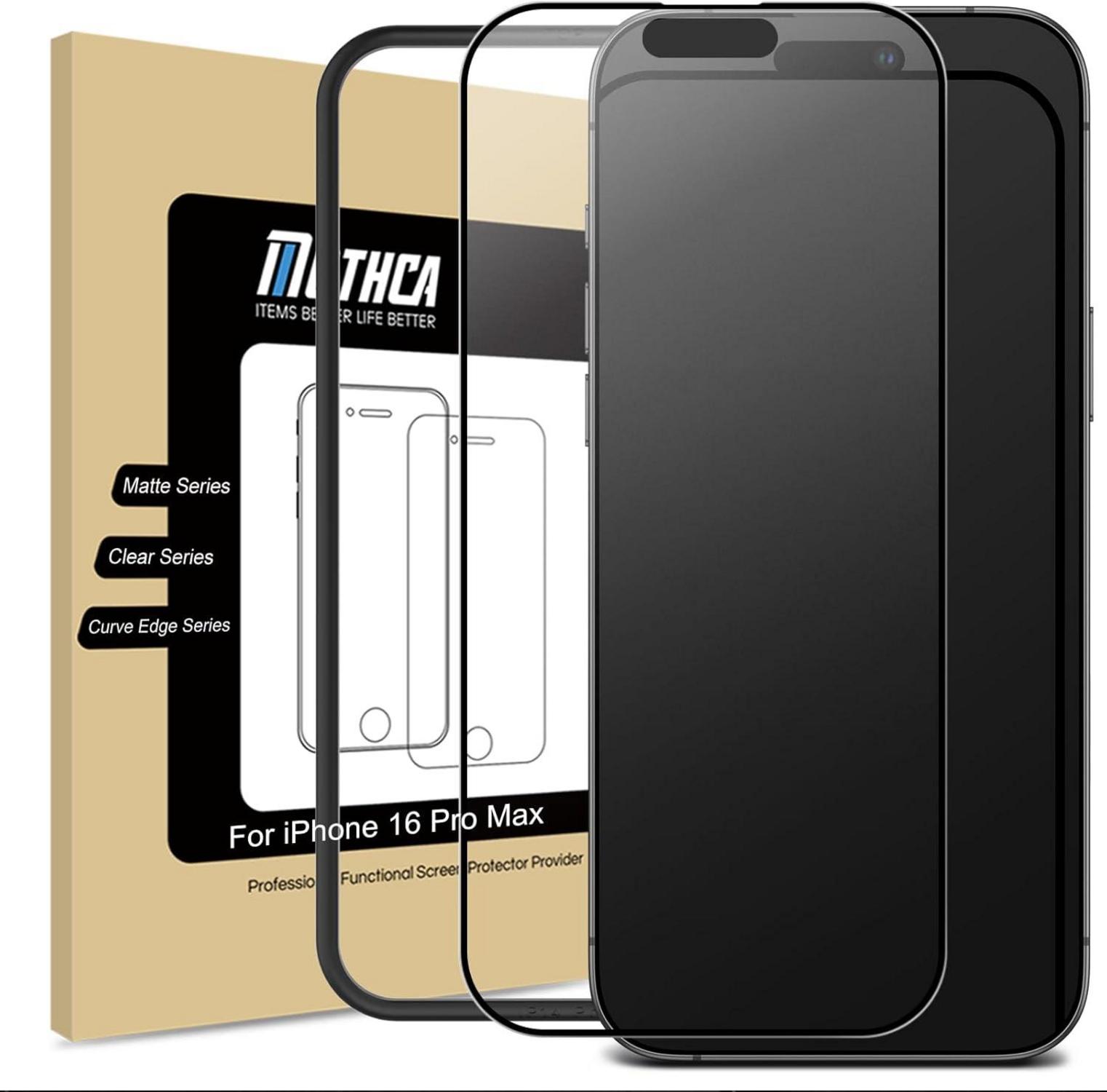 Mothca Matt Panzer Schutzfolie iphone 16 Pro Max 6,9 Zoll