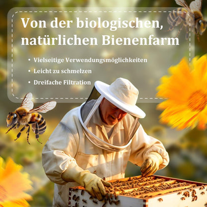 Bio Bienenwachspellets 9KG – Für Kosmetik & Kerzenherstellung