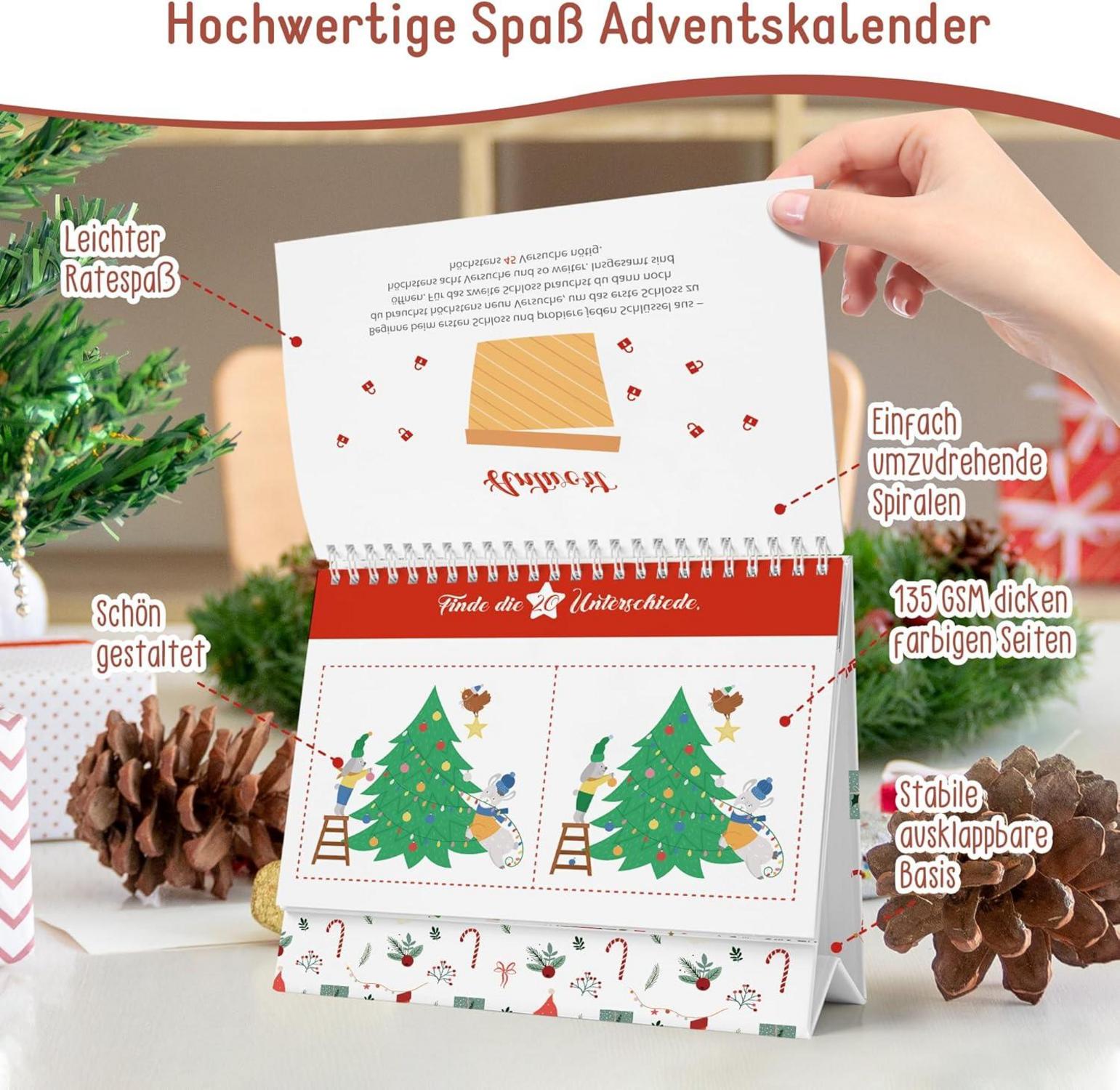 Adventskalender Rätsel Wichtel 24 knifflige Weihnachtsrätsel 2025