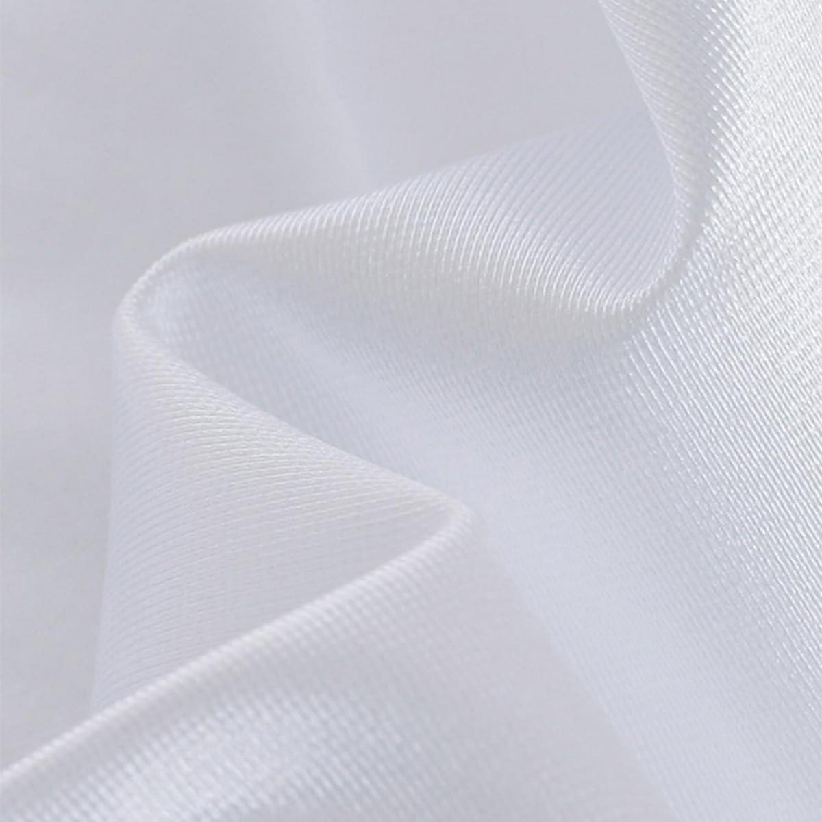 Runde Satin Tischdecke Bordeaux 340 cm – Elegant & Glänzend