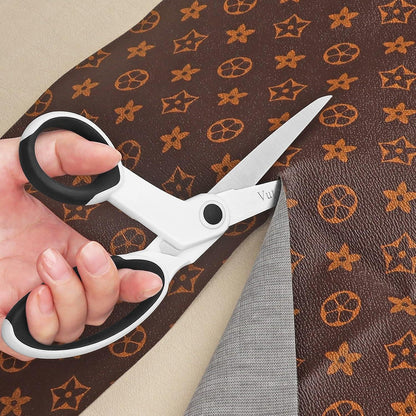 Stoffschere Linkshänder 2-teiliges 8-Zoll-Edelstahl-Scheren-Set weiche