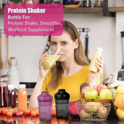 Protein Shaker 500ml Eiweiß Shaker Messskala BPA Frei auslaufsicher