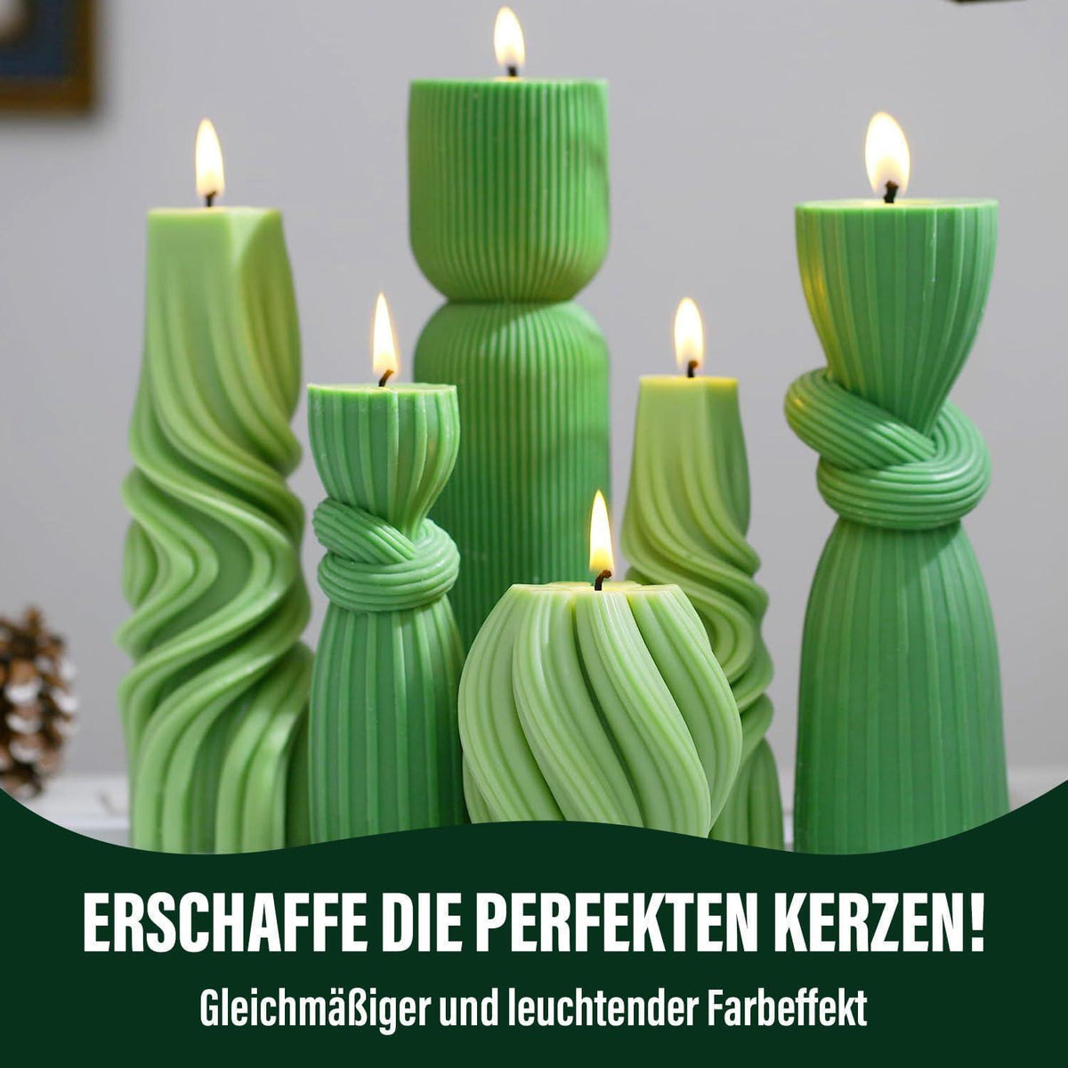 Natürliches Sojawachs für Kerzen – 10kg Granulat zum Gießen