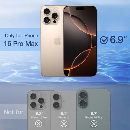 JETech Sichtschutz für iPhone 16 Pro Max 6,9 Zoll mit
