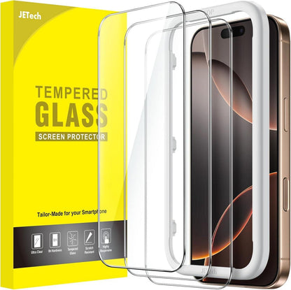 Schutzfolie für iPhone 16 Pro Max 6,9 Zoll 9H Glas 3 Stück