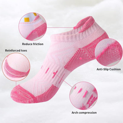 Sportsocken Damen 6er Pack – Atmungsaktiv & Gepolstert (35-42)