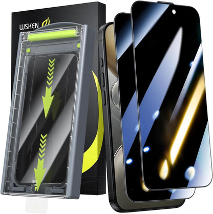 iPhone 16 Plus/15 Plus Panzerglas Privacy Displayfolie 9H Härte
